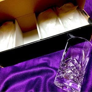 Dublin Set Of Four Crystal Highball Glasses